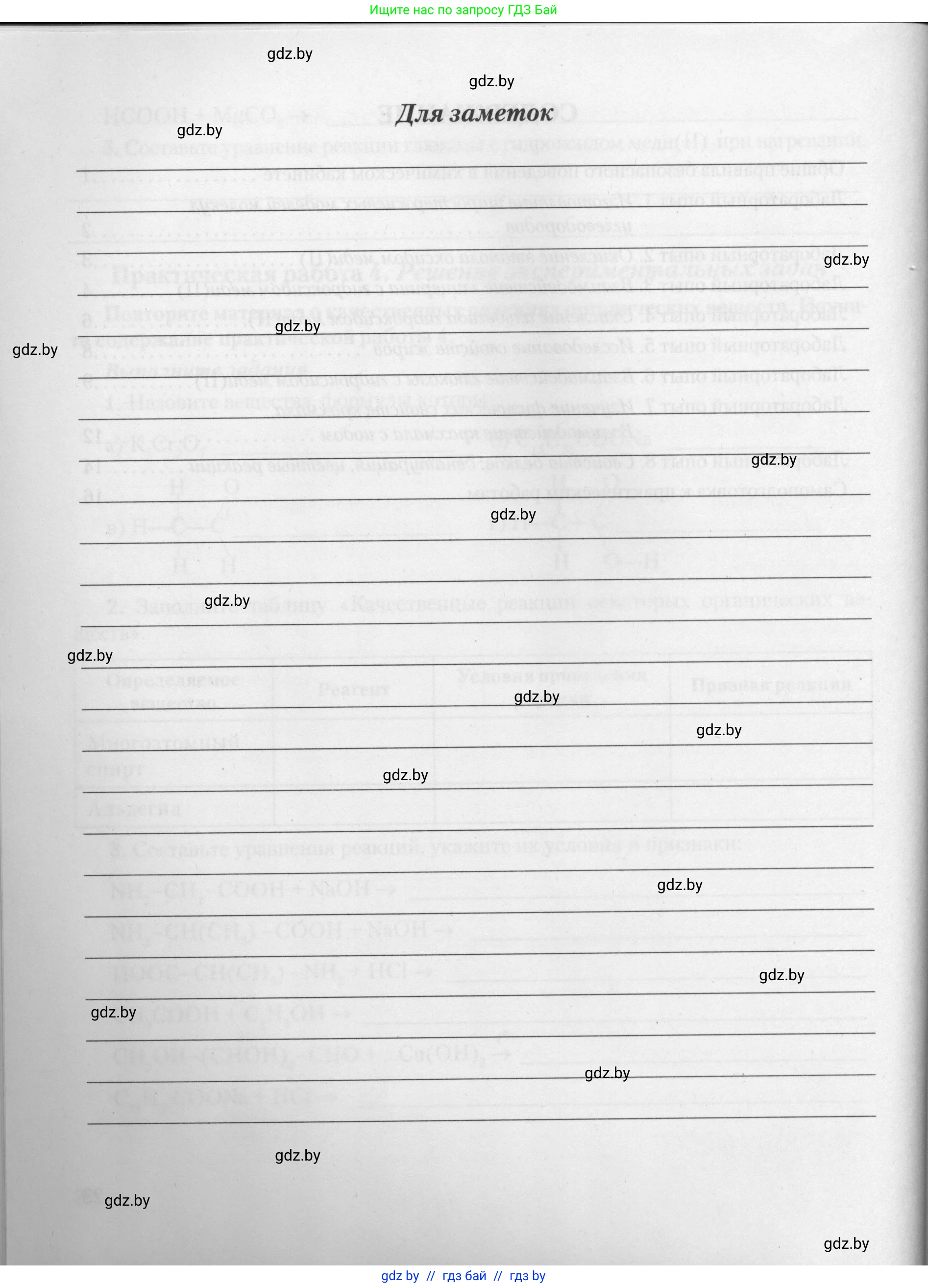 Химия, 10 класс Тетрадь для практических работ, автор: Борушко Ирина Ивановна, издательство Сэр-Вит, Минск, 2021, розового цвета, страница 24