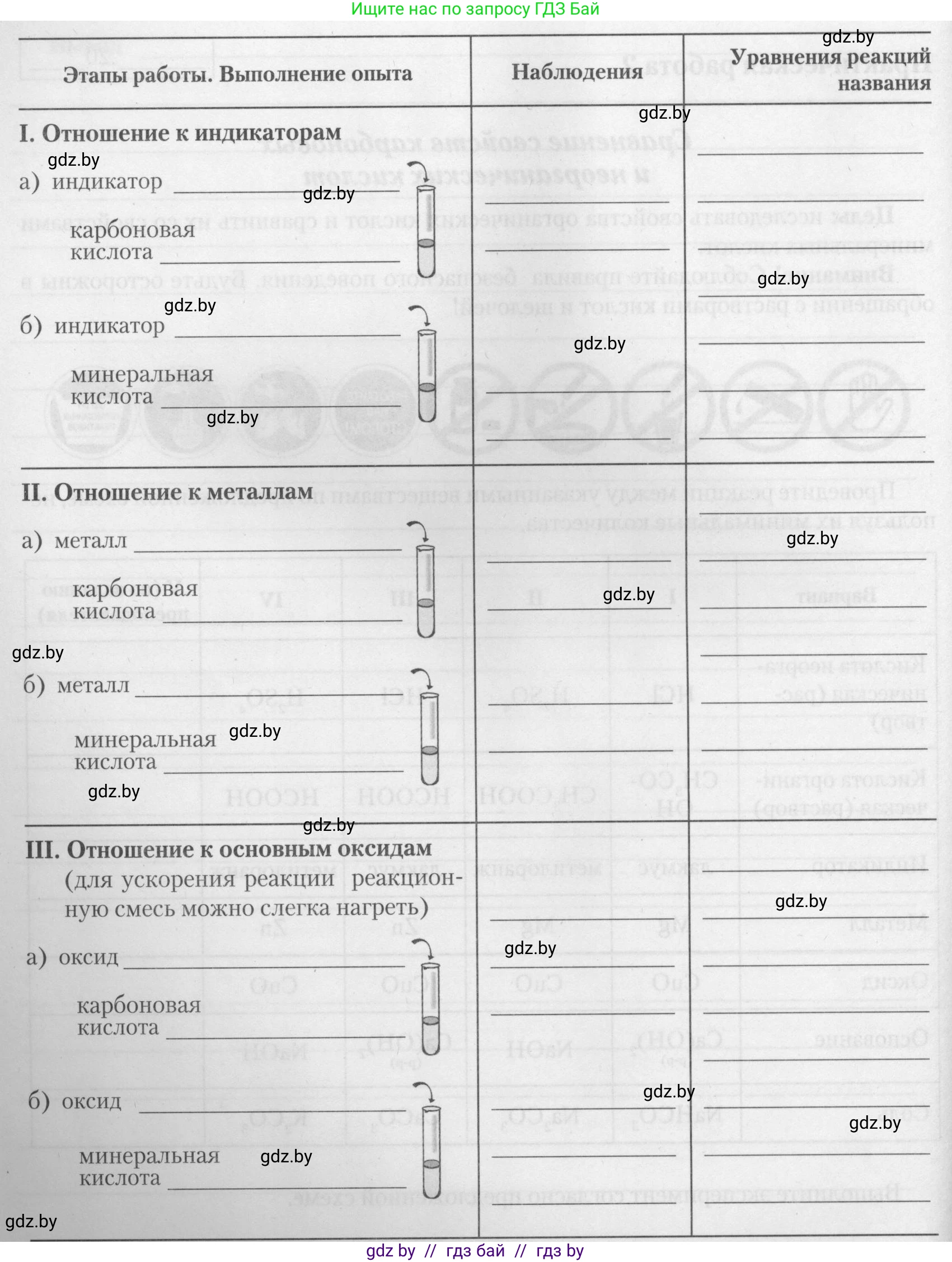 Химия, 10 класс Тетрадь для практических работ, автор: Борушко Ирина Ивановна, издательство Сэр-Вит, Минск, 2021, розового цвета, Часть 1, страница 11, номер 1, Условие (продолжение 2)