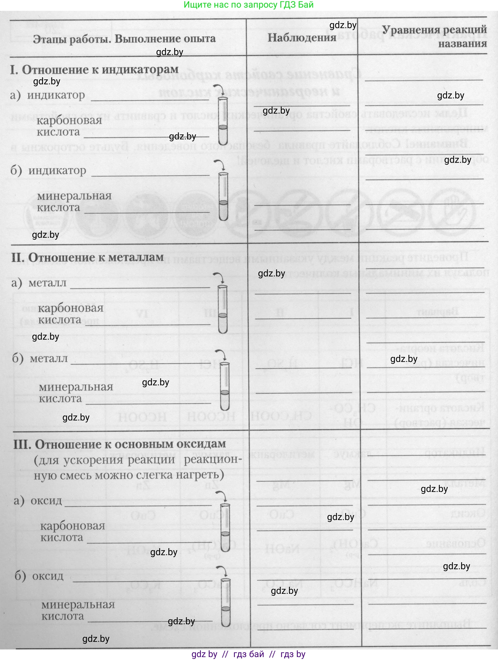 Химия, 10 класс Тетрадь для практических работ, автор: Борушко Ирина Ивановна, издательство Сэр-Вит, Минск, 2021, розового цвета, Часть 1, страница 11, номер 3, Условие (продолжение 2)