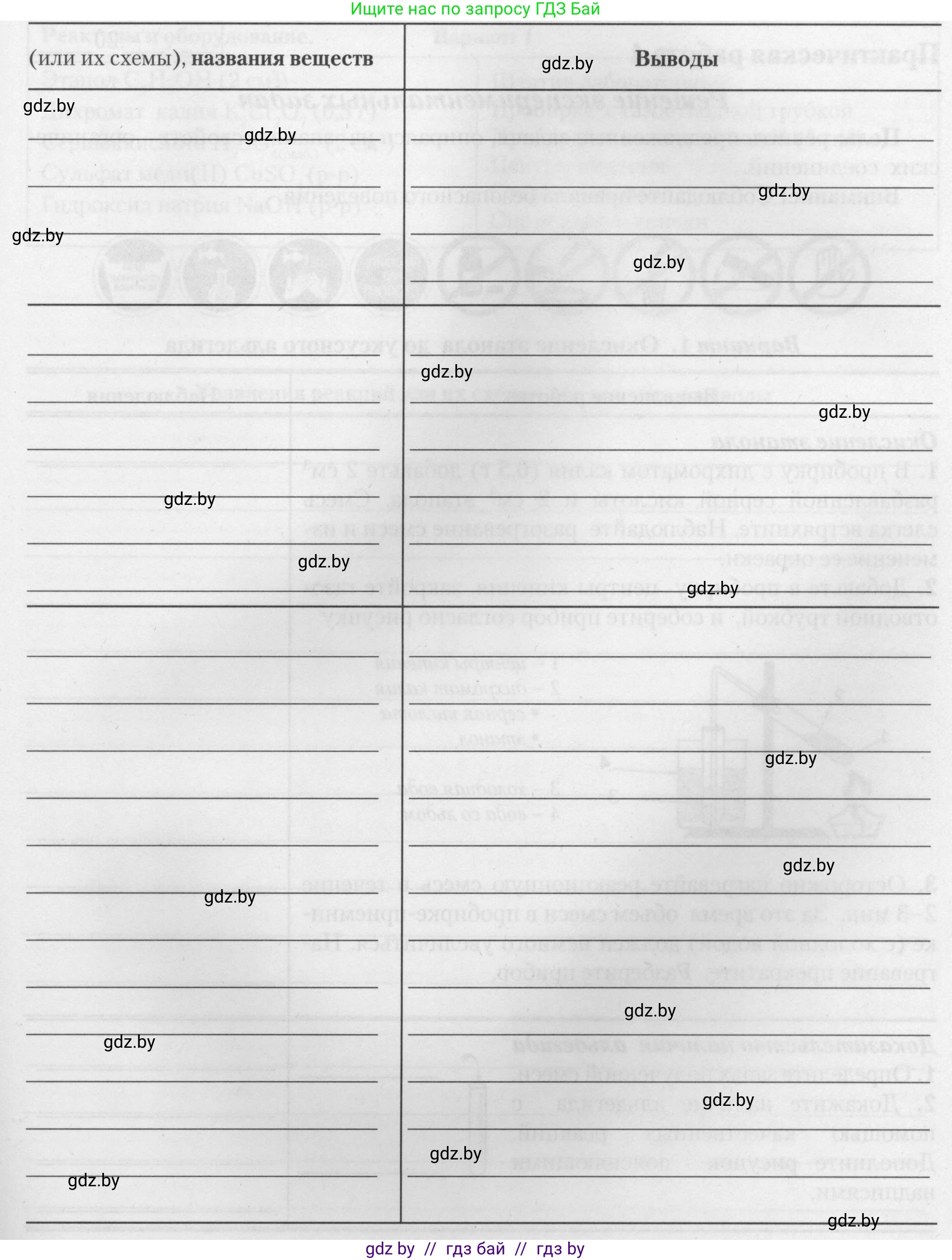 Химия, 10 класс Тетрадь для практических работ, автор: Борушко Ирина Ивановна, издательство Сэр-Вит, Минск, 2021, розового цвета, Часть 1, страница 17, номер 3, Условие (продолжение 3)