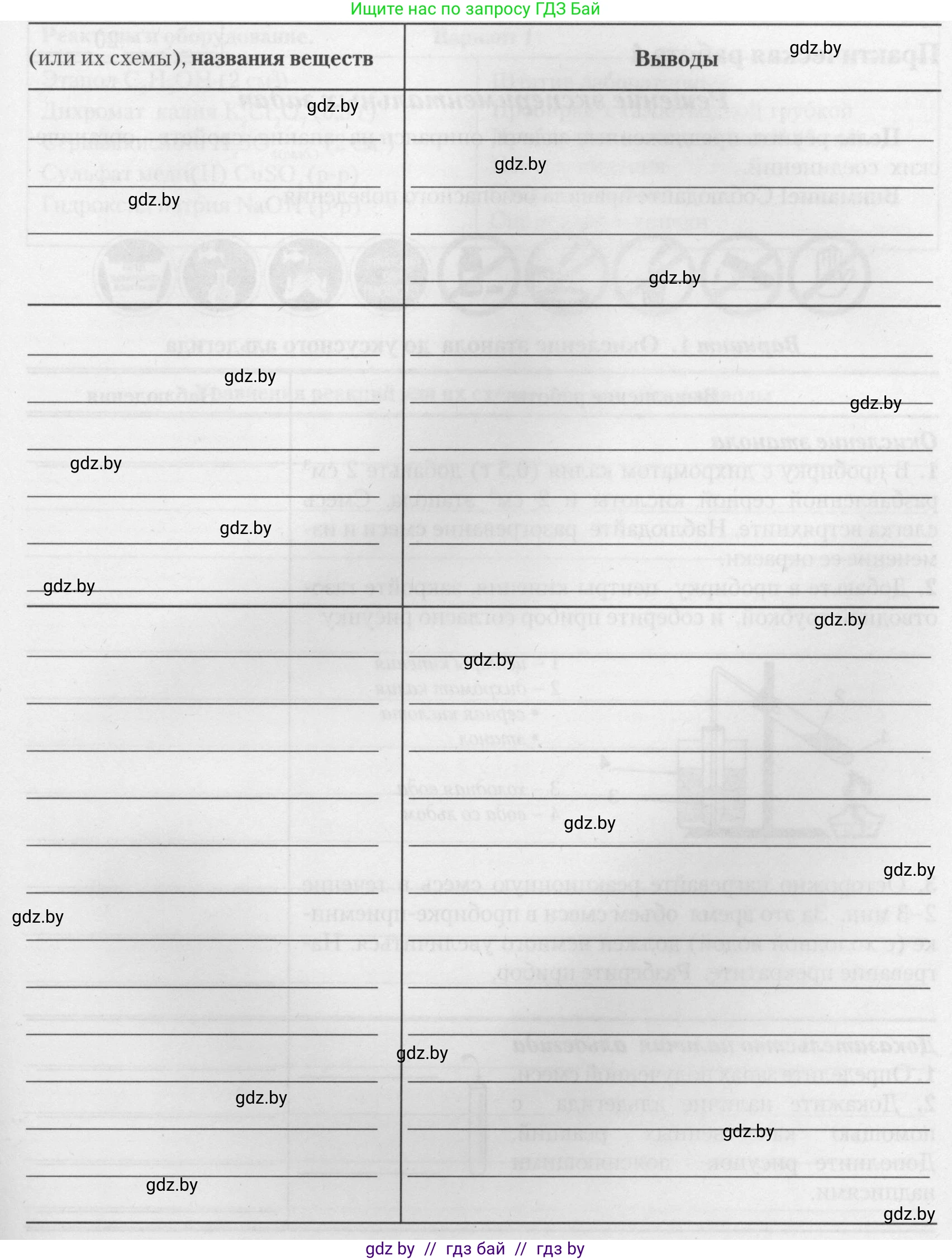 Химия, 10 класс Тетрадь для практических работ, автор: Борушко Ирина Ивановна, издательство Сэр-Вит, Минск, 2021, розового цвета, Часть 1, страница 17, номер 4, Условие (продолжение 3)