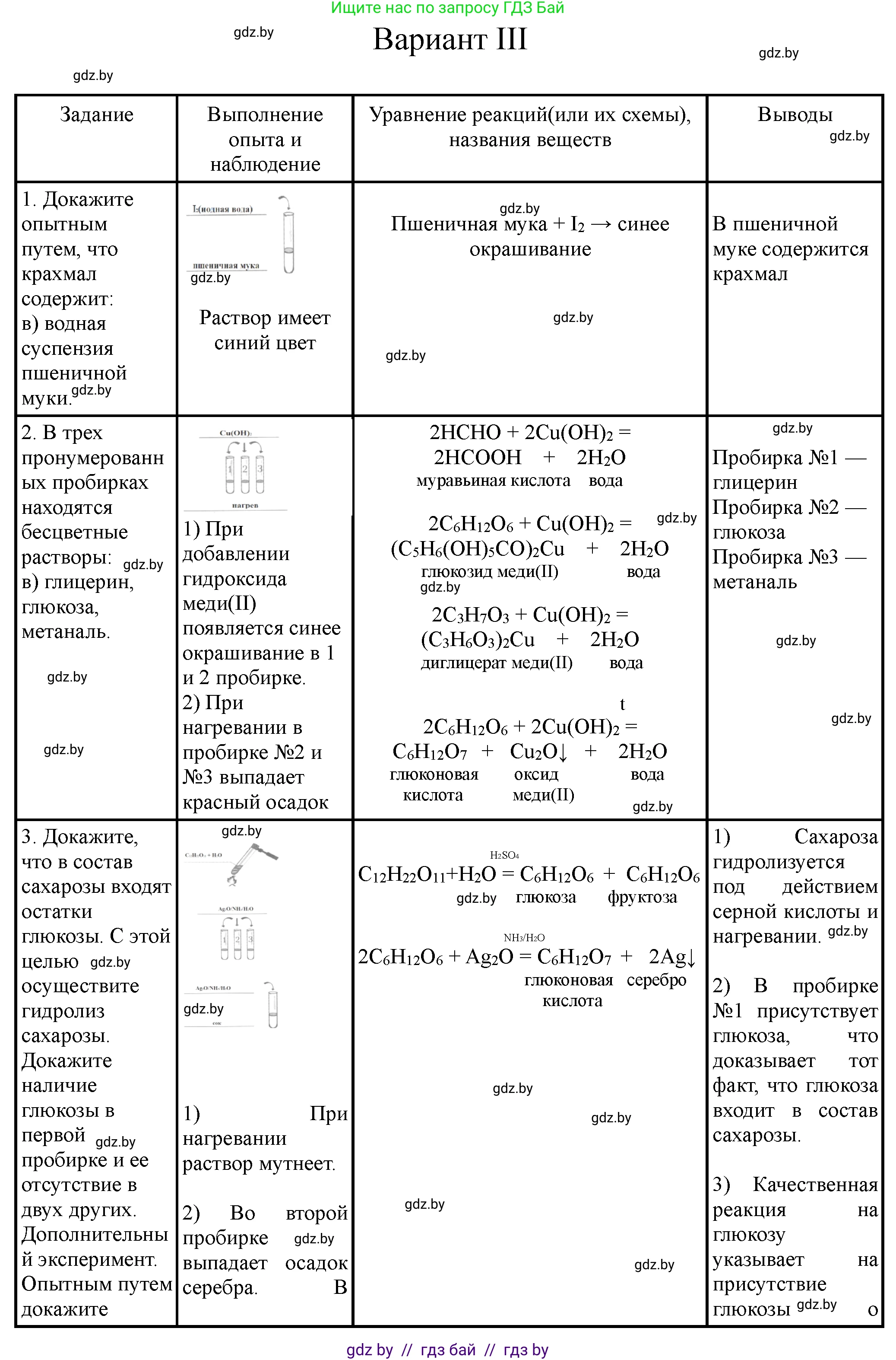 Химия, 10 класс Тетрадь для практических работ, автор: Борушко Ирина Ивановна, издательство Сэр-Вит, Минск, 2021, розового цвета, Часть 1, страница 17, номер 3, Решение