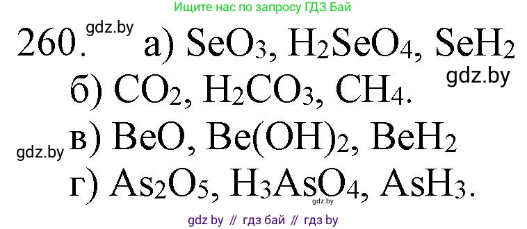 Химия, 11 класс Сборник задач, авторы: Хвалюк Виктор Николаевич, Резяпкин Виктор Ильич, издательство Адукацыя i выхаванне, Минск, 2023, зелёного цвета, страница 44, номер 260, Решение