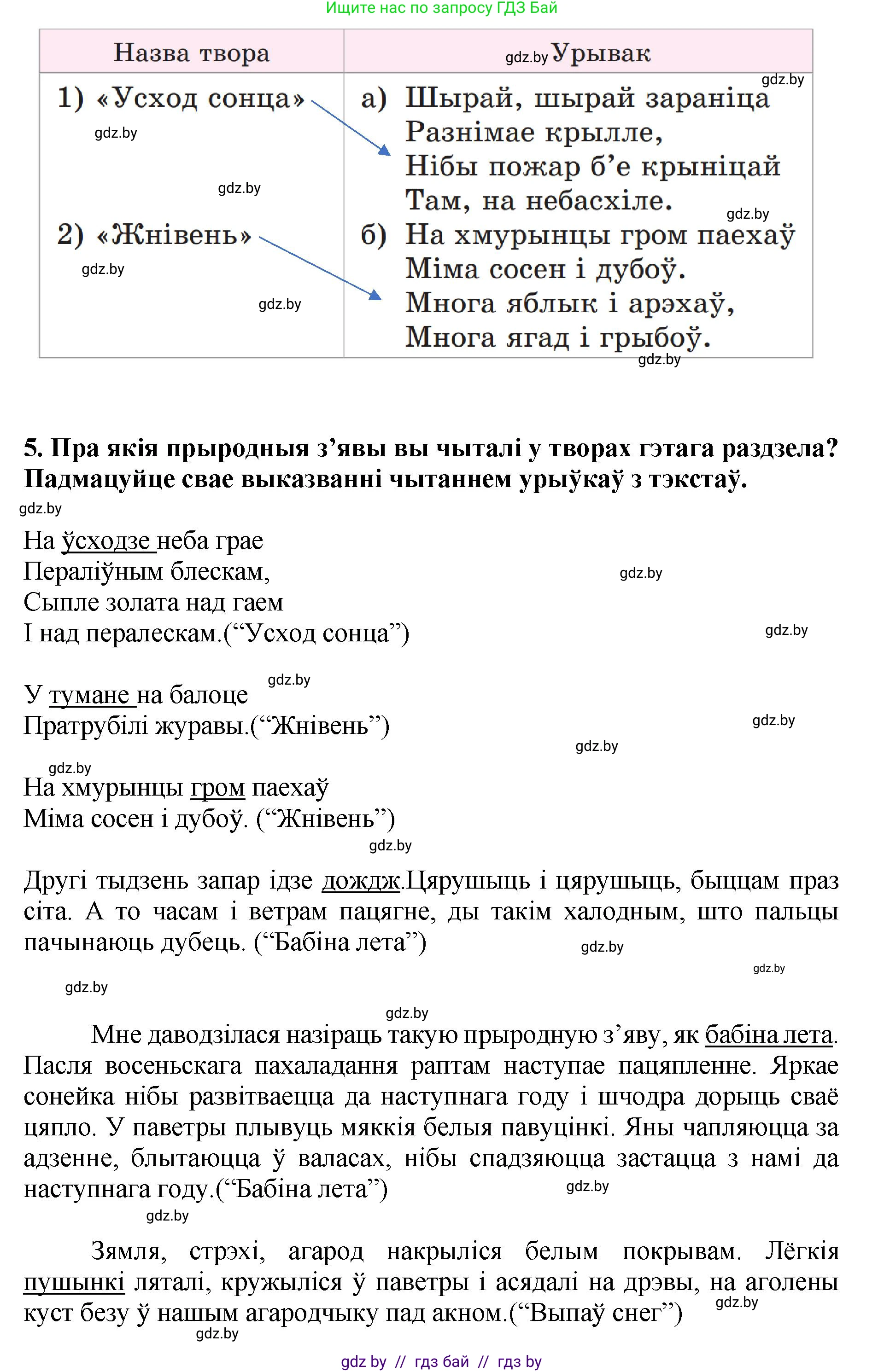 Літаратурнае чытанне, 4 класс Учебник, авторы: Жуковіч Мікалай Васільевіч, Праскаловіч Вольга Уладзіміраўна, издательство Нацыянальны інстытут адукацыі, Минск, 2024, зелёного цвета, Часть 1, страница 31, номер 31, Решение (продолжение 2)