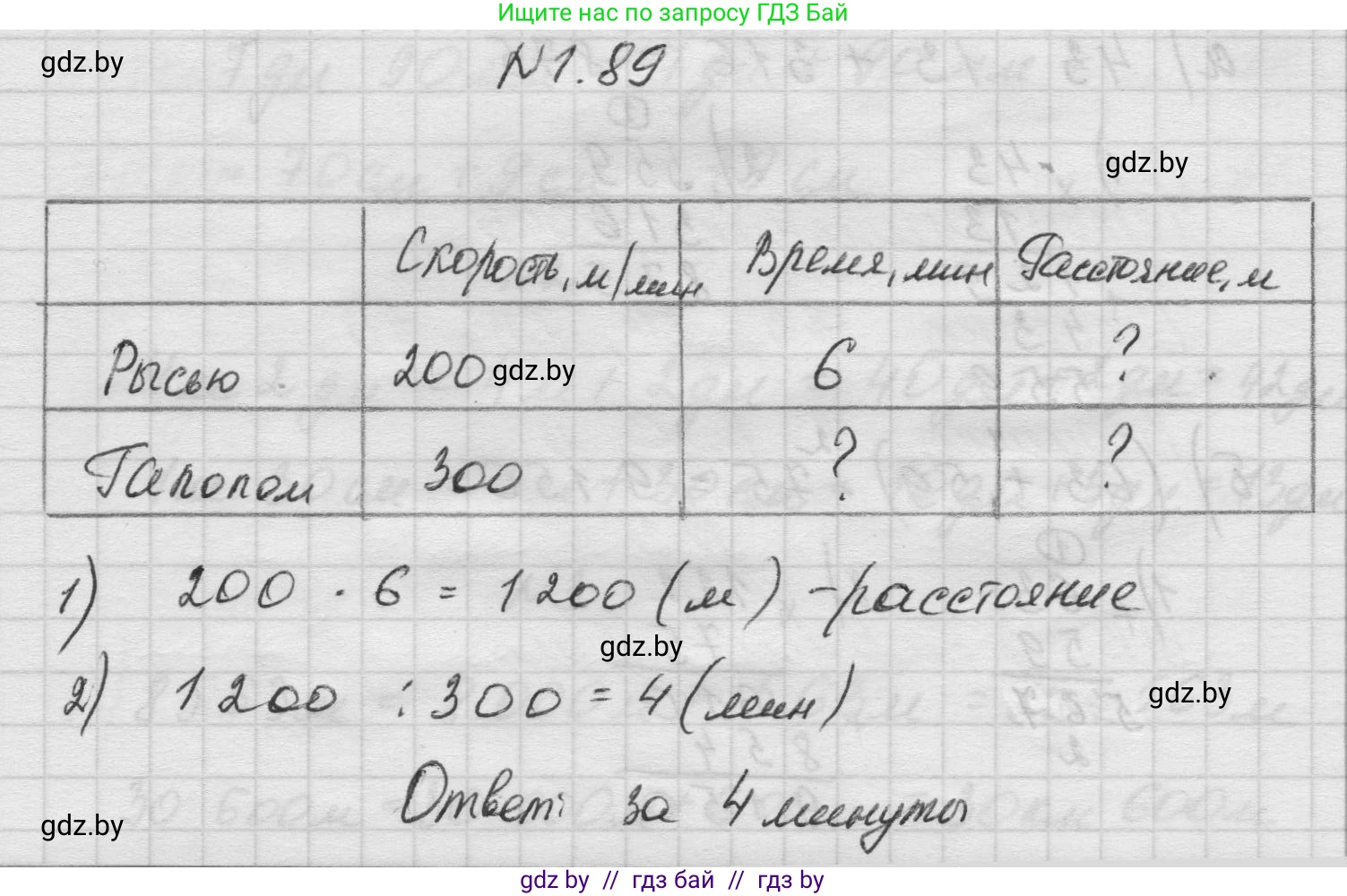 Математика, 5 класс Учебник, авторы: Виленкин Наум Яковлевич, Жохов Владимир Иванович, Чесноков Александр Семёнович, Александрова Лилия Александровна, Шварцбурд Семён Исаакович, издательство Просвещение, Москва, 2023, белого цвета, Часть 1, страница 21, номер 1.89, Решение 1