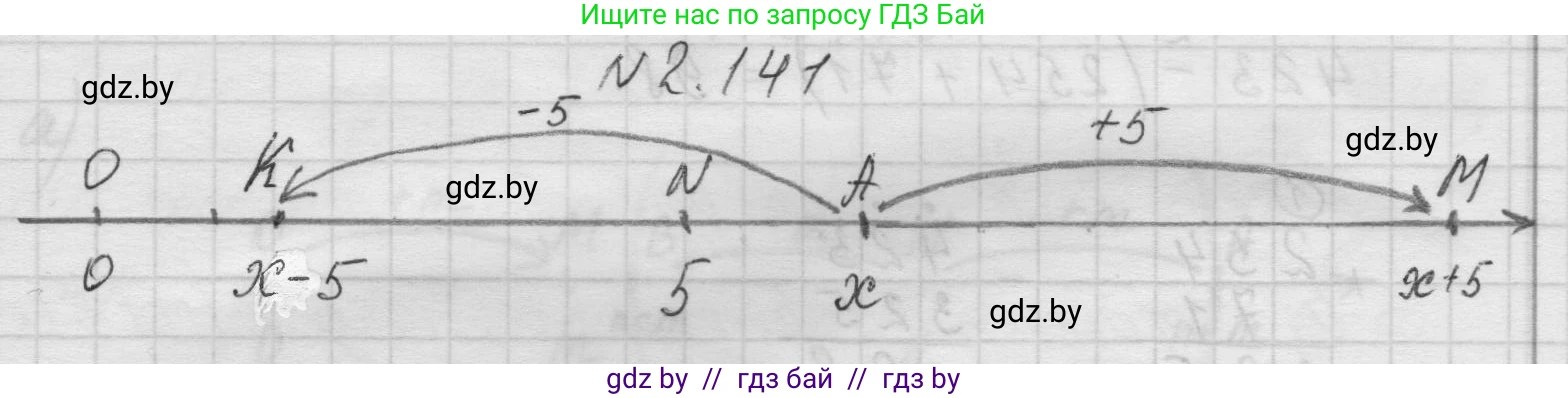 Математика, 5 класс Учебник, авторы: Виленкин Наум Яковлевич, Жохов Владимир Иванович, Чесноков Александр Семёнович, Александрова Лилия Александровна, Шварцбурд Семён Исаакович, издательство Просвещение, Москва, 2023, белого цвета, Часть 1, страница 63, номер 2.141, Решение 1