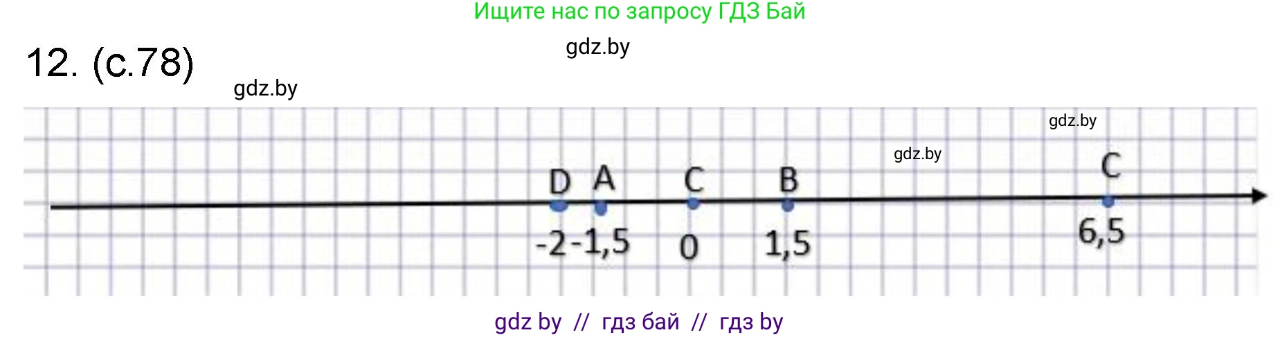 Математика, 6 класс Сборник задач, авторы: Пирютко Ольга Николаевна, Терешко Оксана Александровна, издательство Адукацыя i выхаванне, Минск, 2020, салатового цвета, страница 78, номер 12, Решение