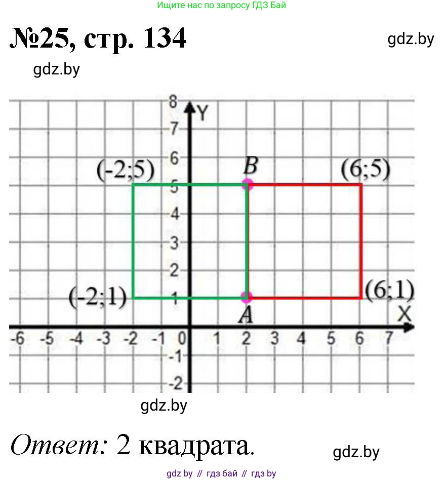 Математика, 6 класс Сборник задач, авторы: Пирютко Ольга Николаевна, Терешко Оксана Александровна, издательство Адукацыя i выхаванне, Минск, 2020, салатового цвета, страница 134, номер 25, Решение