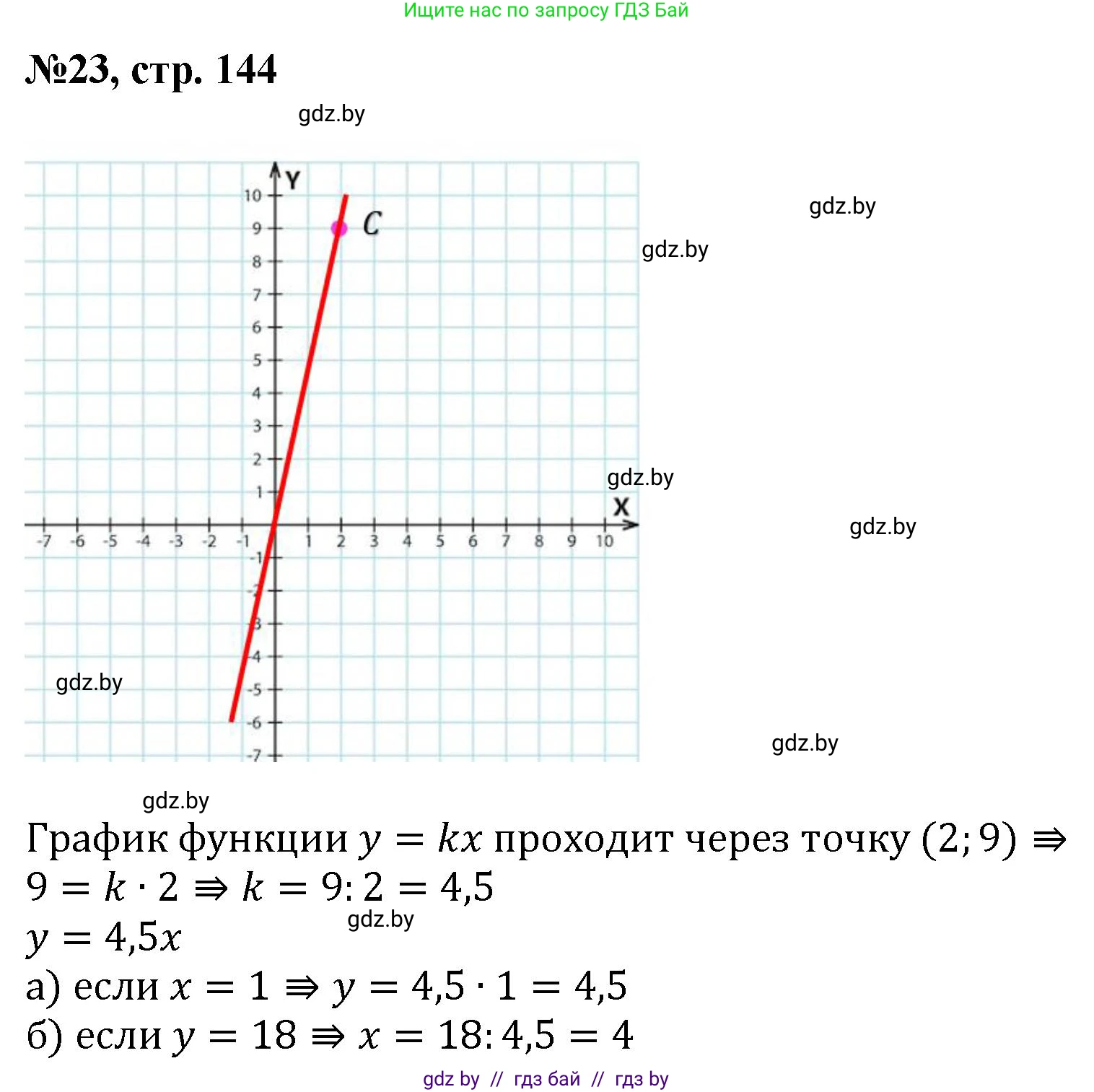 Математика, 6 класс Сборник задач, авторы: Пирютко Ольга Николаевна, Терешко Оксана Александровна, издательство Адукацыя i выхаванне, Минск, 2020, салатового цвета, страница 144, номер 23, Решение