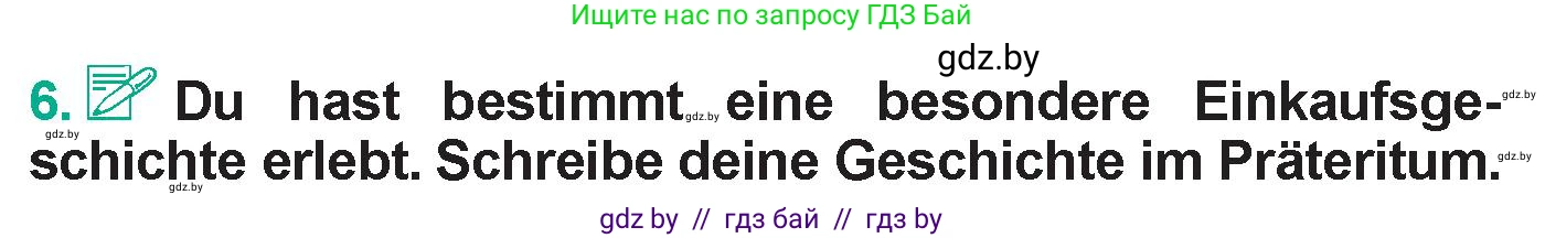 Немецкий язык (Deutsch), 6 класс Учебник (Schülerbuch), авторы: Зуевская Елена Викторовна, Салынская Светлана Ивановна, Негурэ Ольга Вячеславовна, издательство Вышэйшая школа, Минск, 2022, жёлтого цвета, Teil 2, страница 69, номер 6, Условие