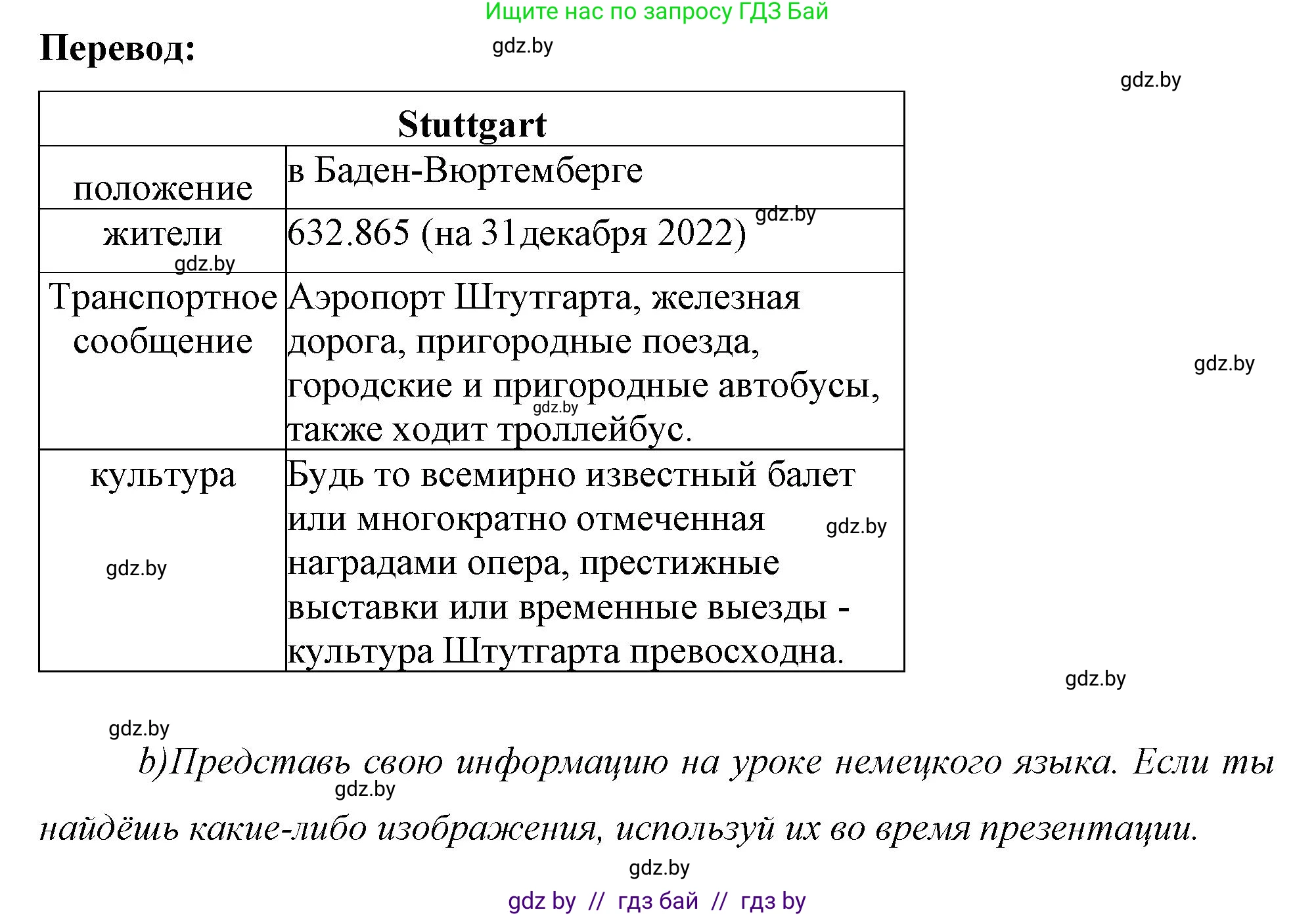 Немецкий язык (Deutsch), 7 класс рабочая тетрадь (arbeitsheft), авторы: Будько Антонина Филипповна (Budjko Antonina), Урбанович Инна Ювинальевна (Urbanowitsch Ina), издательство Аверсэв, Минск, 2021, оранжевого цвета, страница 116, номер 3, Решение (продолжение 2)