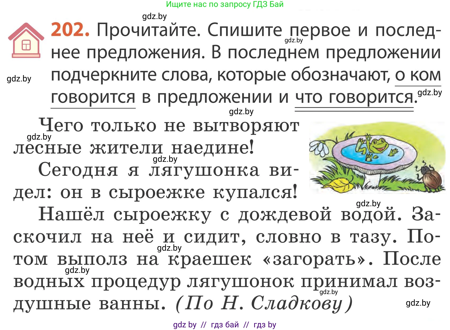 Русский язык, 2 класс Учебник, автор: Антипова Маргарита Борисовна, издательство Академия образования, Минск, 2025, Часть 2, страница 133, номер 202, Условие