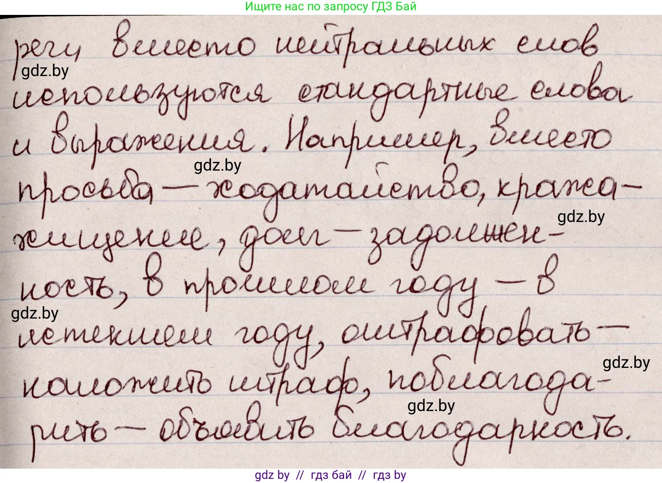Русский язык, 6 класс Учебник, авторы: Мурина Лариса Александровна, Игнатович Татьяна Владимировна, Жадейко Жанна Фёдоровна, издательство Национальный институт образования, Минск, 2020, страница 33, номер 55, Решение 2 (продолжение 2)