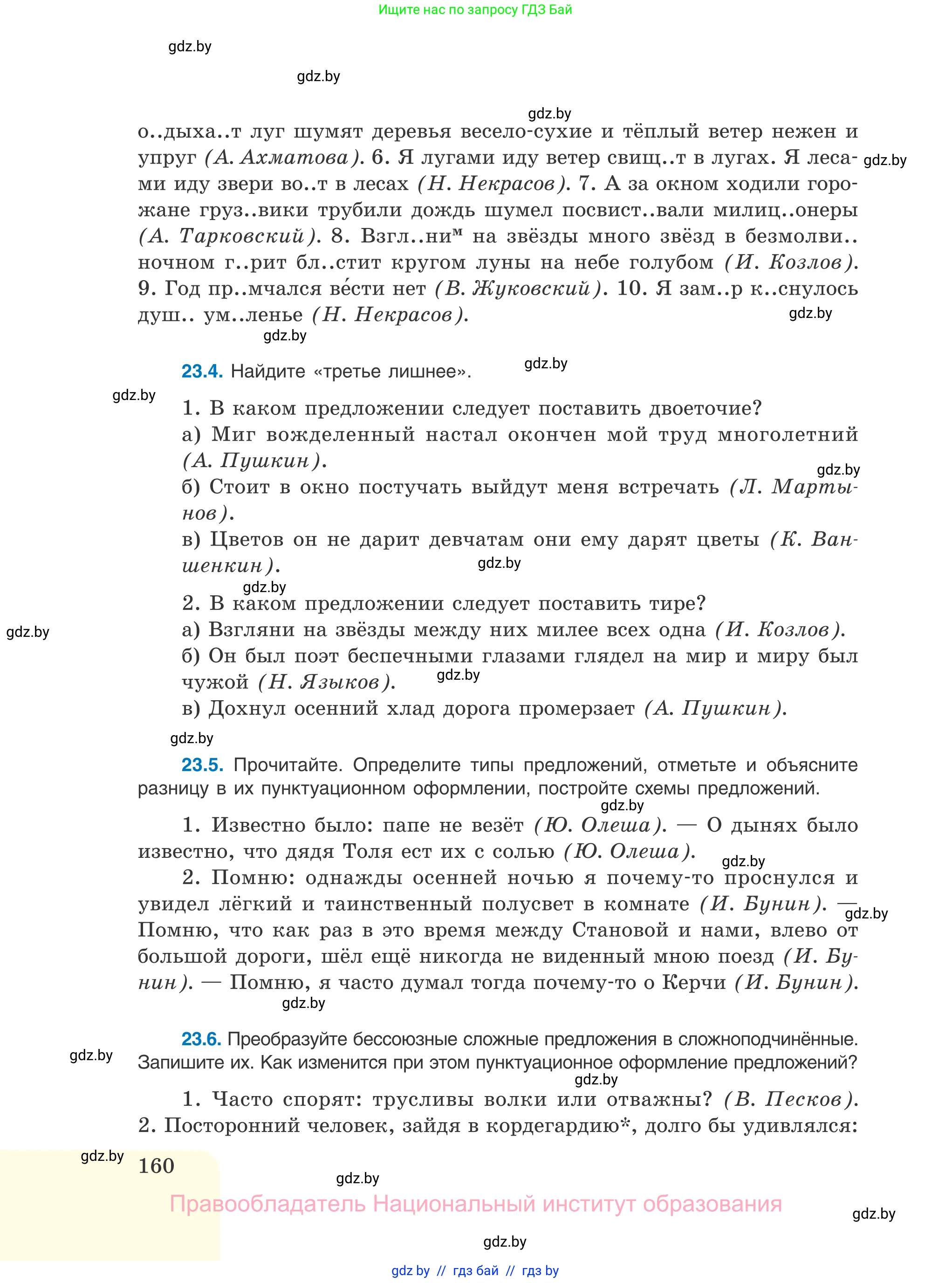 Русский язык, 11 класс Учебник, авторы: Долбик Елена Евгеньевна, Литвинко Франя Михайловна, Мурина Лариса Александровна, Шиманович Т В, Таяновская И В, Орловская О Я, издательство Национальный институт образования, Минск, 2021, страница 160